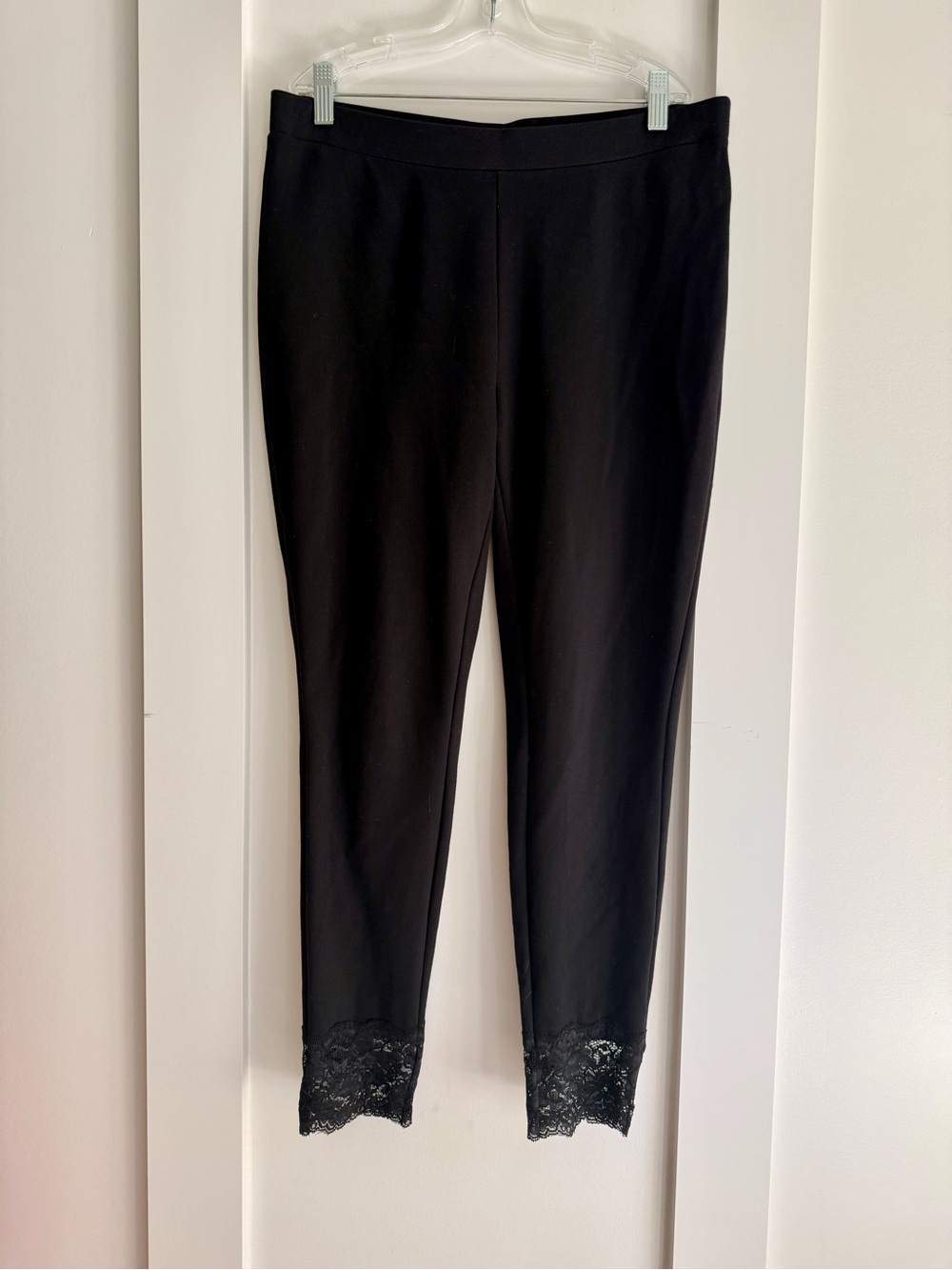 Chico’s Lace-Hem Women's Ankle leggings